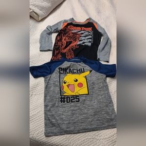 Bundle of two boys active shirts
